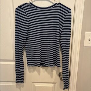 Aerie Offline Striped Long Sleeve Top